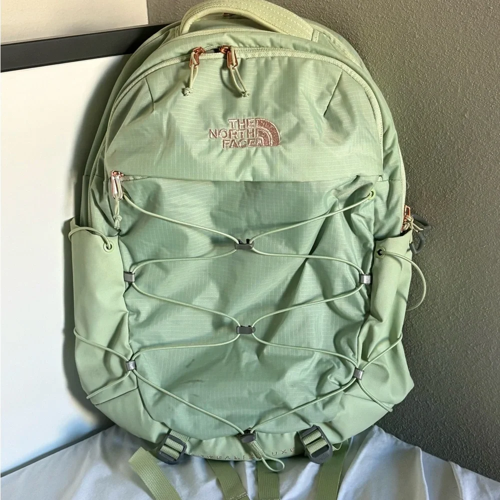 The North Face Mint Green Backpack